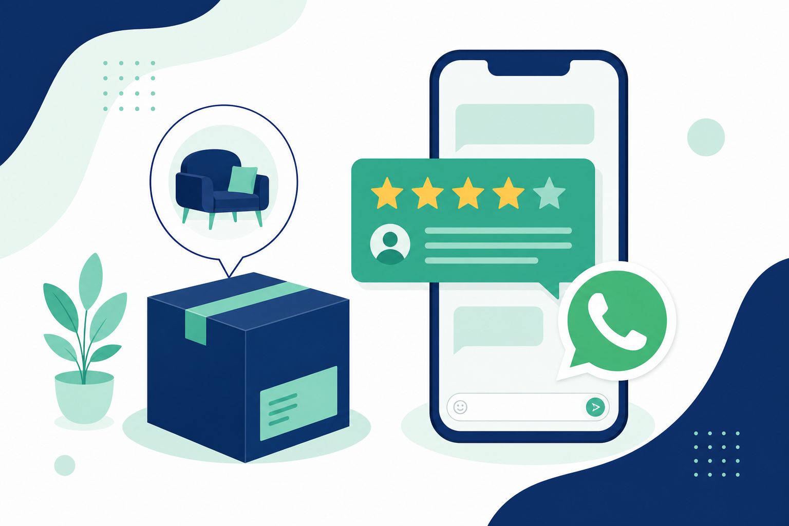 Post-purchase review requests on WhatsApp (polite, not pushy)